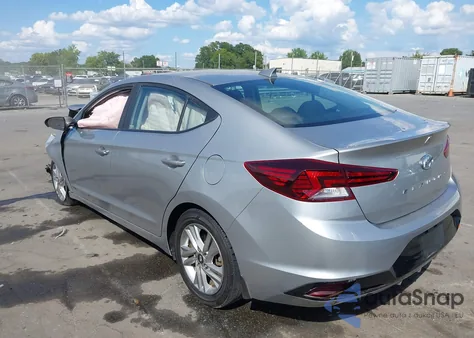2020 Hyundai Elantra Sel from USA, damaged, VIN 5NPD84LF7LH549865